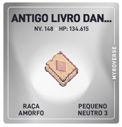Antigo Livro Danificado