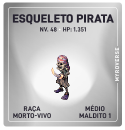 Esqueleto Pirata