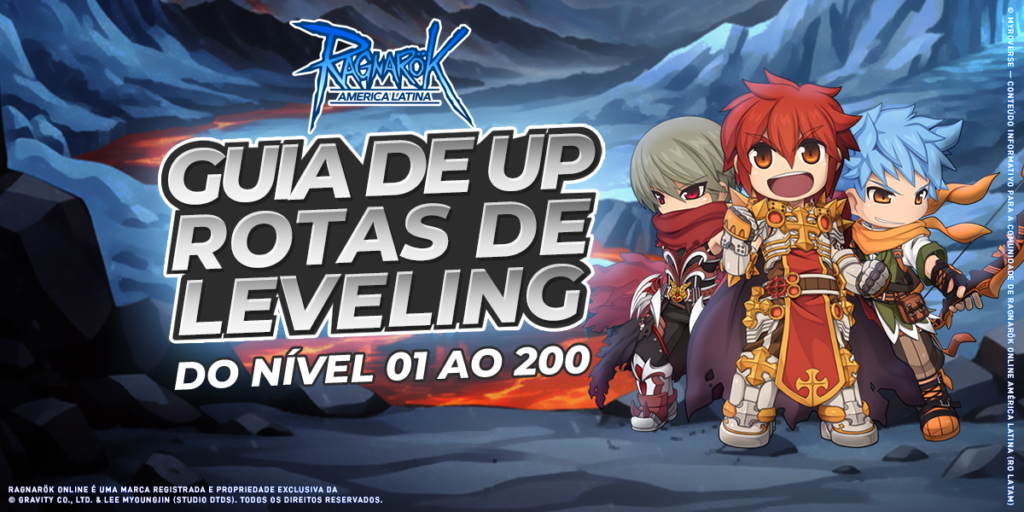 [RO LATAM] Guia de UP: Rotas de Leveling : 2026