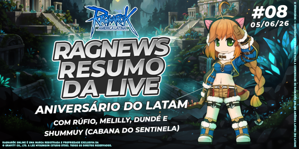 [RO LATAM] Rag News: Resumo da Live #8