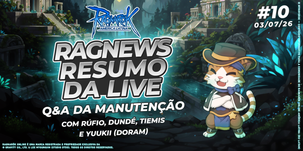 [RO LATAM] Rag News: Resumo da Live #10